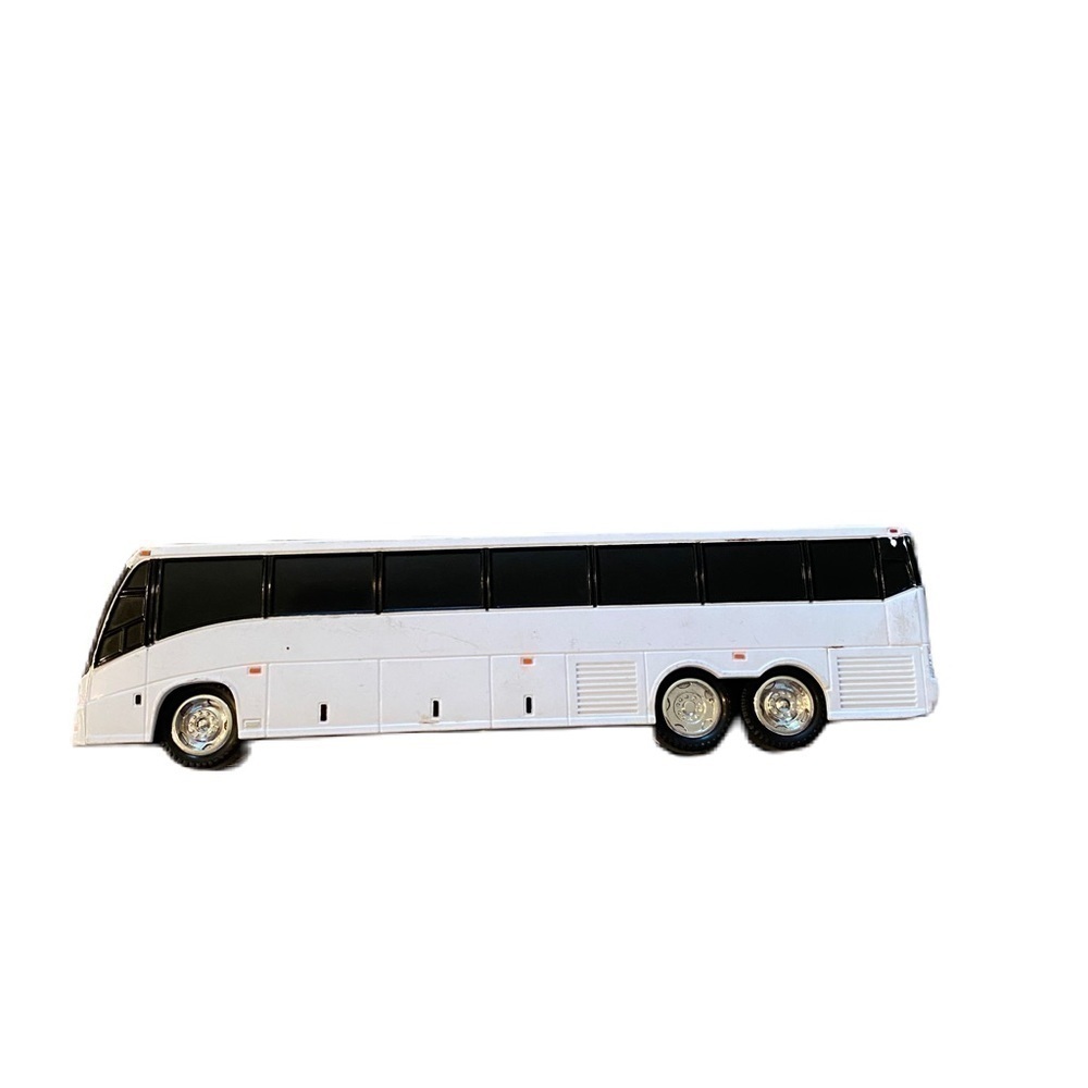 Iconic Replicas 1:50 MCI J4500 Bus Bank White Vintage Motor Coach
